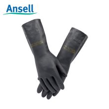安思尔Ansell 29-500 氯丁橡胶手套 9码 1副装 黑色(单位：副)