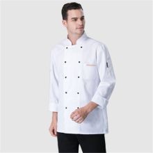国产 厨师工作服 长袖 180号 白色（单位：件）