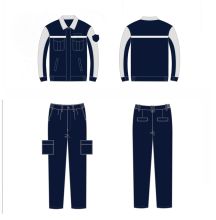 沃克迪威 CP-16664 全棉防静电(98%棉2%导电丝) 售后冬季工作服内胆(单位:件)