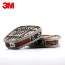 3M 均码 有机气体滤毒盒 6001CN 【2个装】 （单位：包）