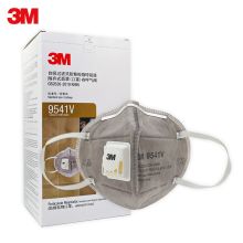3M 9541V 耳戴式带阀 KN95活性炭口罩 20只/盒 （单位：盒）