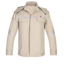奥汀斯登/ATSD BW006 ^ 防静电羽绒服女短款 米色
