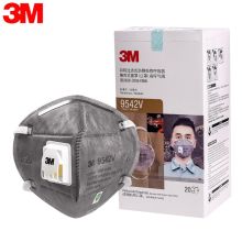 3M 9542V XY003888621 KN95活性炭带阀口罩 20个/盒,10盒/箱 单位：盒