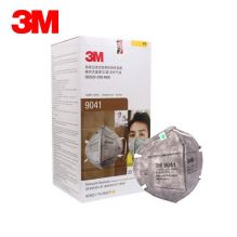 3M 折叠式有机蒸气异味及颗粒物防护口罩 9041 符合KN90 耳带式 25个/盒 单位：个