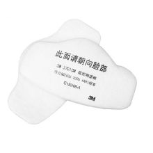 3M 3701CN 防尘滤棉 PM2.5防护过滤棉滤芯 100片/盒（单位：盒）