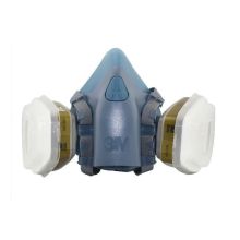 3M 7502+6006 防毒面具 防毒面具防尘口罩面罩 防甲醛防雾霾 防雾霾PM2.5 中号防多种气体七件套