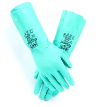 霍尼韦尔 LA102G 丁腈耐酸碱防化耐油工业 防化手套 （单位：付）