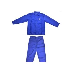 威特仕 33-6830 纯棉阻燃烧焊防火防烫蓝色焊 工服套装 单位:套
