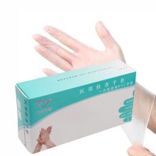 福安特 一次性PVC手套多用途防护手套F 透明 100只/盒10盒/箱 抛弃型手套 一次性PVC100只/盒