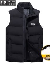 吉普/JEEP 均码黑^202201180002 ^ 冬季防寒马甲 黑色