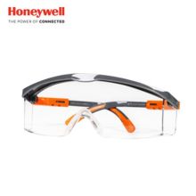 霍尼韦尔/Honeywell 120310 S200G 防冲击眼镜 透明镜片 活力橙镜框 防雾款 1副