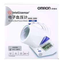 欧姆龙 HEM-1000 全自动智能 臂筒式电子血压计 白色 （单位：台）