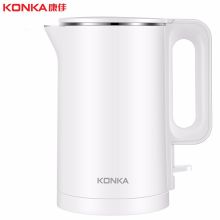 康佳（KONKA） KEK-KD17 1.7L 304不锈钢内胆电热水壶 白色 （单位：个）