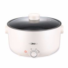 康佳 KGHG-1353 322*197*330mm 倾颜锅 内控HG1353 电火锅 粉色（单位：台）