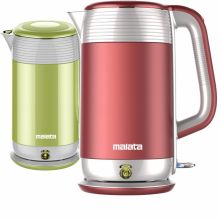 万利达 WLD-SH1829 1800W/1.8L 电热水壶 红色/青色（单位：个)
