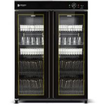 德玛仕 ZTP700F-3 立式双门商用消毒柜 银色（单位：台）