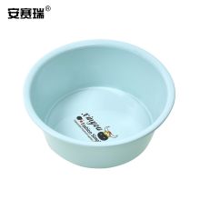 国产 38cm 加厚清洗盆 圆形 大号 蓝色(单位：个)