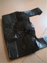得力 36*58cm 背心式 加厚中大号黑色手提式拉圾（单位：条）