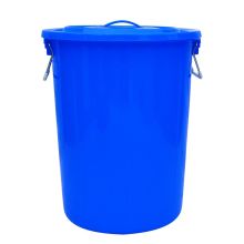 妮管家 VT-013 加厚大号圆形塑料桶大容量有盖100L 大水桶 蓝色 大水桶 (单位：个）