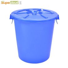 舒蔻 SF-021 家用大号塑料桶大容量厨房加厚圆桶水桶蓝色100L 水桶 (单位：件）