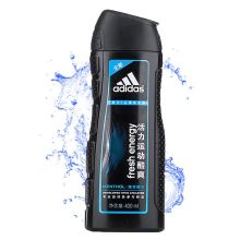 阿迪达斯 400ml 男士活力运动酷爽去屑  洗发露 (单位:瓶)