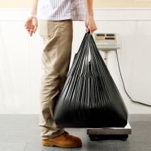 京唐 37cm*54cm 背心式垃圾袋 1000个/包 黑色（单位：包）