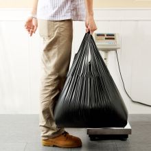 京唐 37cm*54cm 背心式垃圾袋 1000个/包 黑色（单位：包）