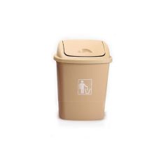 苏识 YJ-A148 40升 带盖加厚户外垃圾箱 (计价单位：个) 卡其色