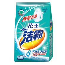 花王洁霸 ATTACK深层去渍双重洗净酵素无磷洗衣粉 2.5kg 单位：袋