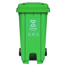 敏胤(MINYIN) MYL-7100-9 100L 脚踏户外厨余标识分类垃圾桶(带轮)BJ地区 (单位：个) 新国标(绿色)