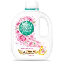 植净美 草本浓缩洗衣精玫瑰甜心香氛 2250ml 单位：桶