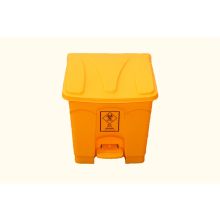 国产 30L 脚踏医疗垃圾桶 黄色 单位:个