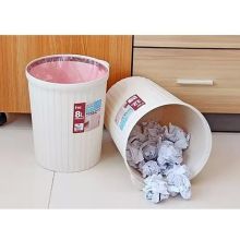 国产 8L 纸篓 蓝色 单位：个