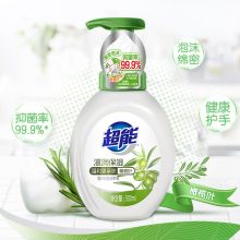 超能 500ml 泡沫抑菌洗手液（滋润保湿） 2瓶装(单位：组）