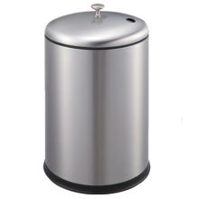 南 GPX-131C φ225*370mm 不锈钢茶渣茶水收集桶 银色（单位：个）