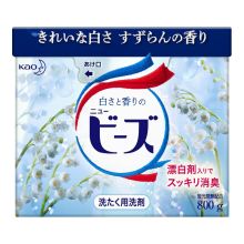 花王 铃兰香柔顺剂酵素洗衣粉 800g 单位：盒
