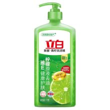 立白 1kg 青柠去油不伤手家用洗洁精 3瓶/组 （单位：组） 2000组起订