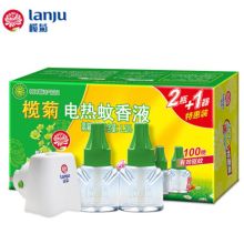 榄菊 野菊花电热蚊香液100晚 33ml*2+加热器 单位：盒