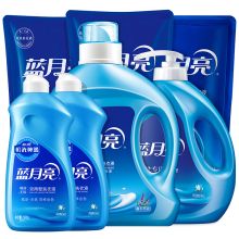 蓝月亮 洗衣液14斤套装：机洗2kg+机洗1kg袋*2+手洗1kg+手洗1kg袋+500g翻盖装*2 单位：箱