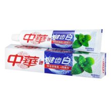 中华 健齿白清新薄荷味牙膏105g 单位：支