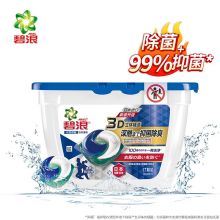 碧浪 长效抑菌洗衣凝珠超低泡【17颗盒装】 单位：盒