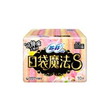 苏菲 口袋魔法S伸缩芯极薄棉柔 日用超薄卫生巾 230mm/10片（单位：包）