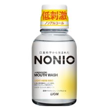 狮王/Lion NONIO有效去除异味温和薄荷 漱口水 YC 80ml