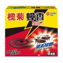榄菊 4盘 送接灰盘 杀蟑香（单位：盒）