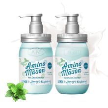 阿蜜浓梅森/Amino mason 氨基酸头皮护理清爽控油 洗护套装 YC 450ml*2