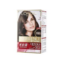 欧莱雅 卓韵霜赋活养护染发霜自然棕色 4号 172ml 单位：盒