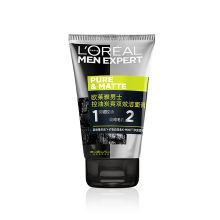 欧莱雅 男士控油炭爽双效洁面膏 100ml 单位：支