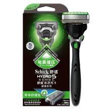 舒适 水次元5草本舒缓型剃须刀1刀架1刀头 单位：盒