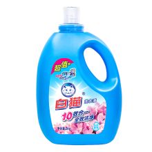 白猫 全效洁净风信馨香洗衣液 3kg （单位：瓶）