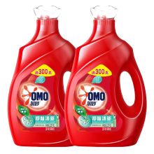 奥妙/OMO 除臭抑味 一冲即净洗衣液  YC (2kg+300g)*2